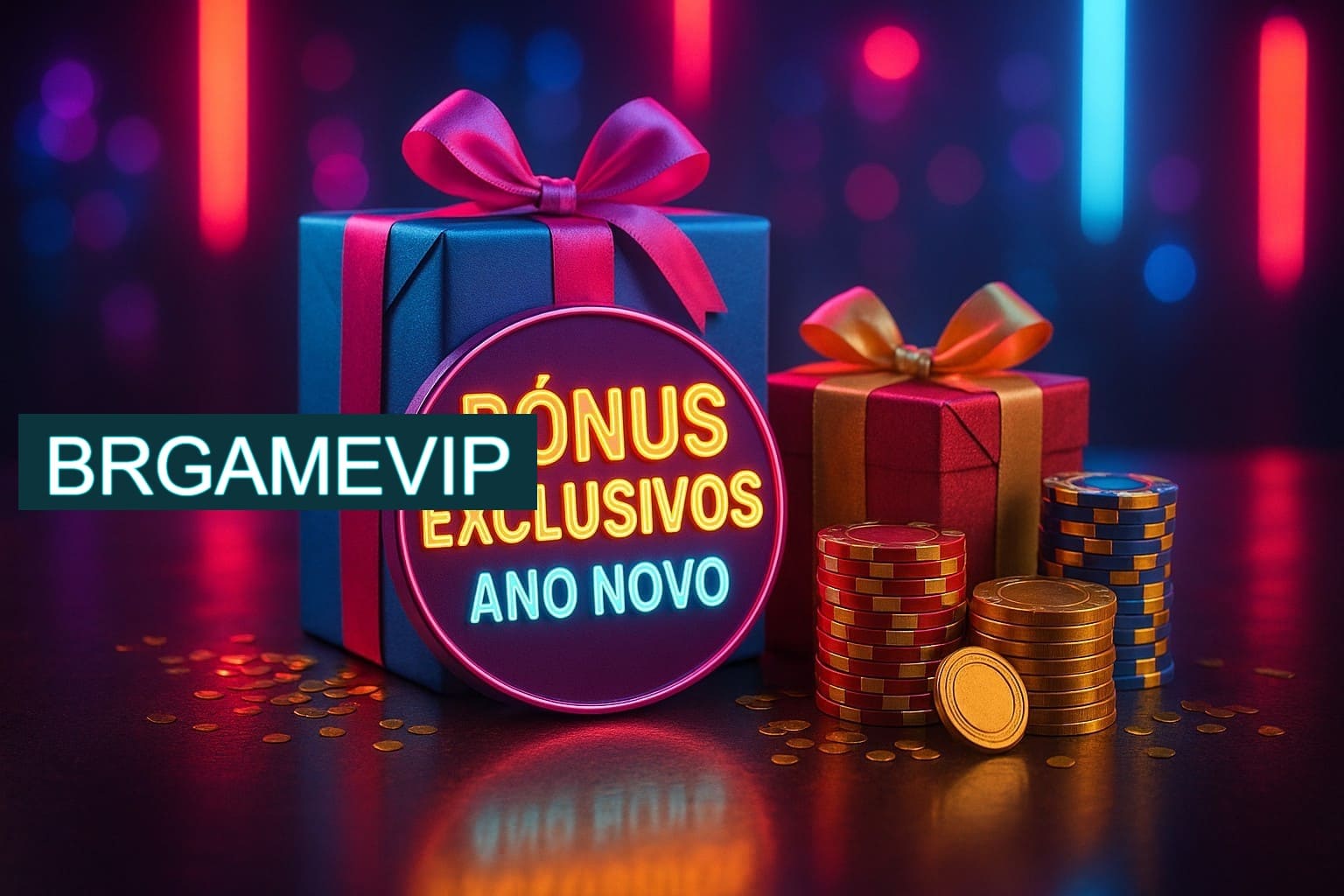 Promoções de Ano Novo no BRGAMEVIP